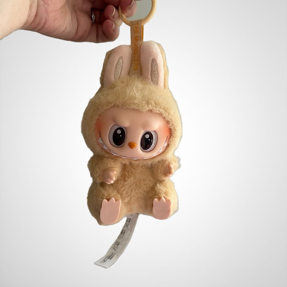 Pop Mart authentic LABUBU BABA Plush Keychain